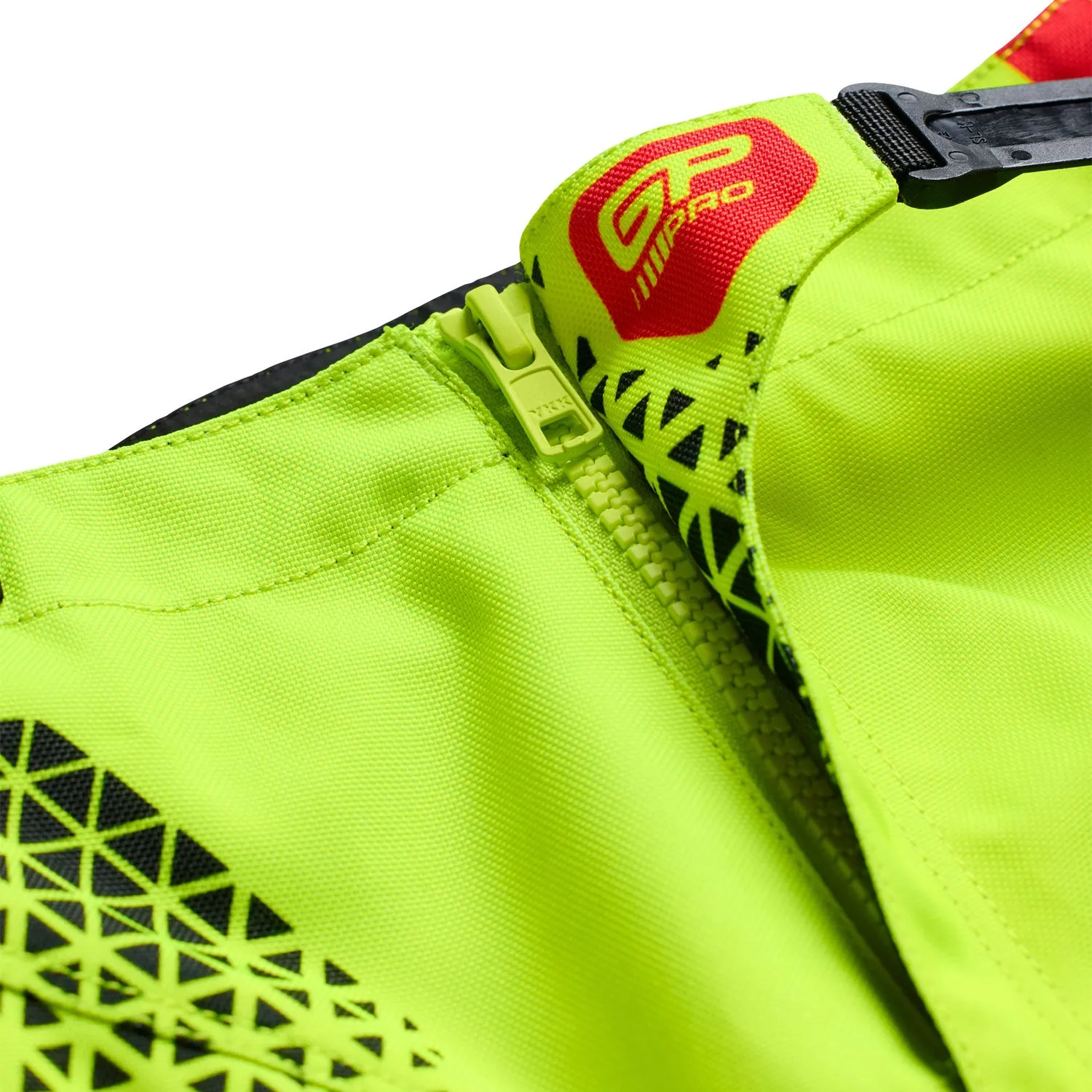 Troy Lee Designs GP Pro pantaloni moto bambino giallo fluo ventilati