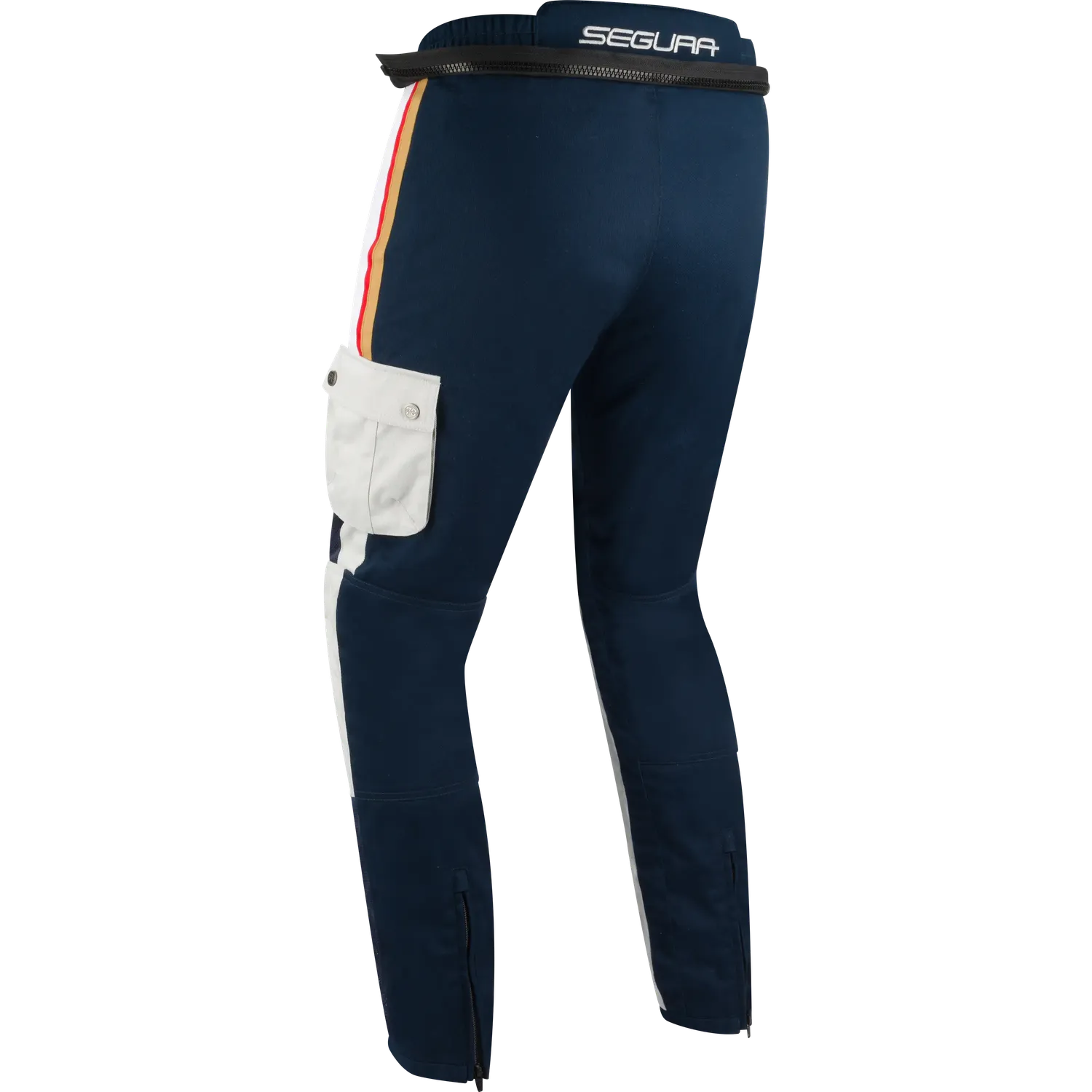 Segura Mojo pantaloni moto tessuto blu-grigio S-4XL