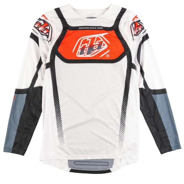 Troy Lee Designs GP Pro Air Bands Maglia White Indigo Traspirante