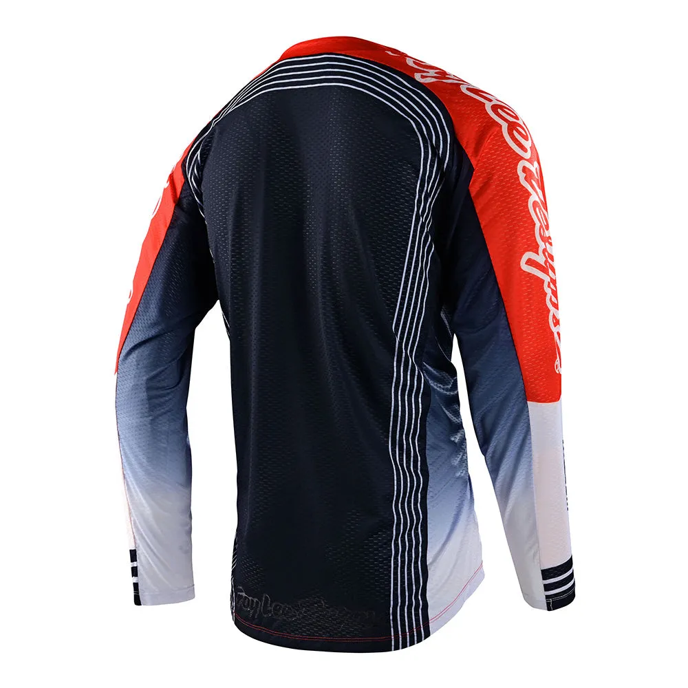 Troy Lee Designs GP Air Rhythm Maglia Moto Arancione