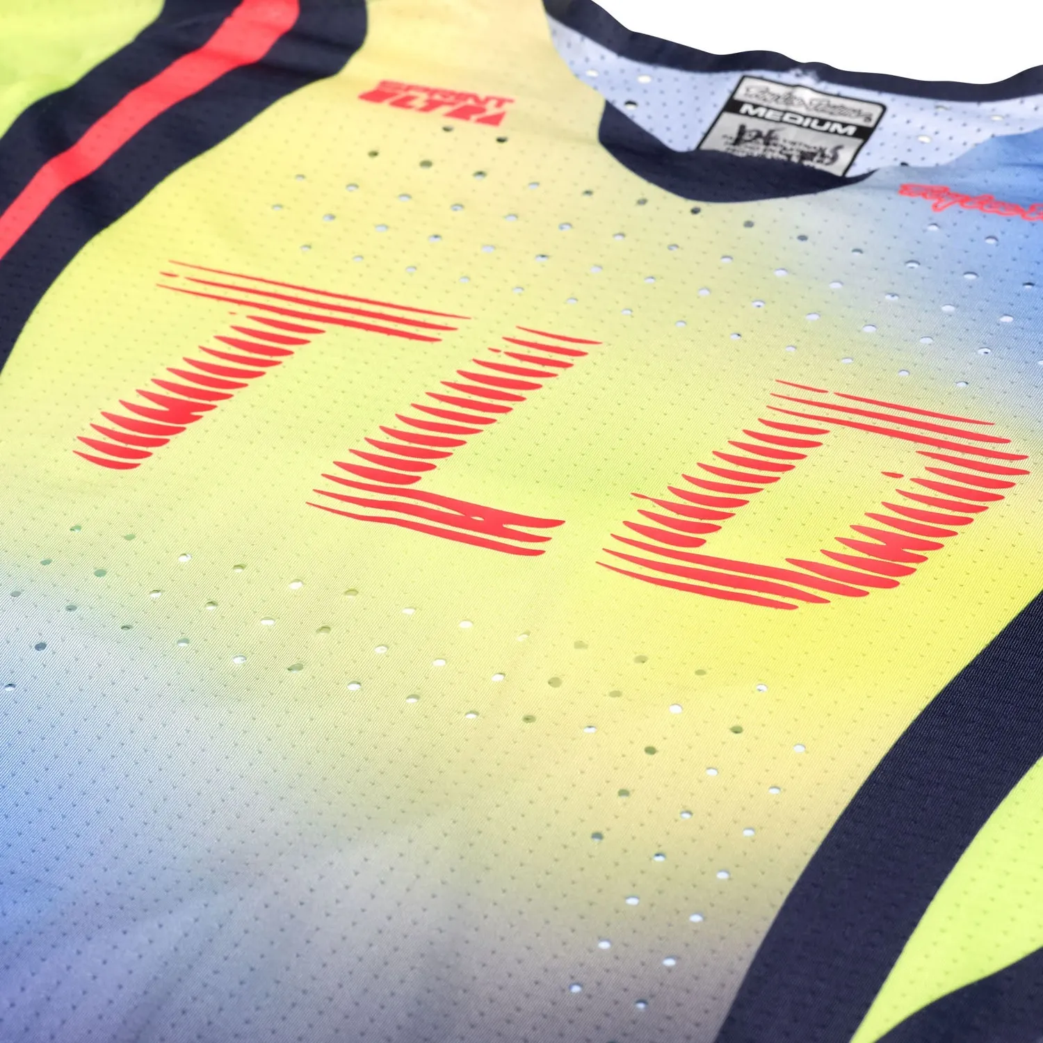 Troy Lee Designs Sprint Ultra maglia bici Drip gialla