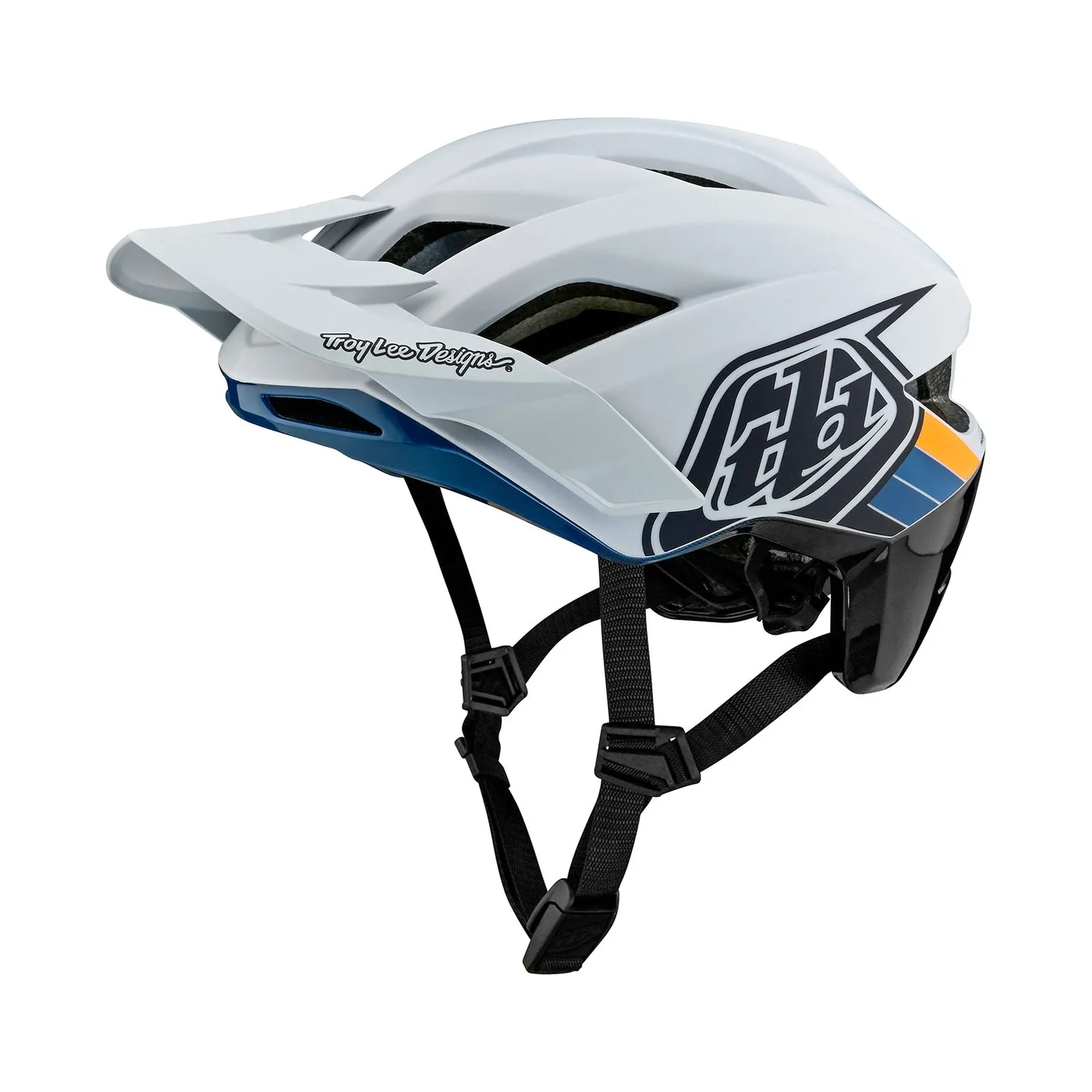 Troy Lee Designs Flowline SE Badge Casco MTB Grigio MIPS