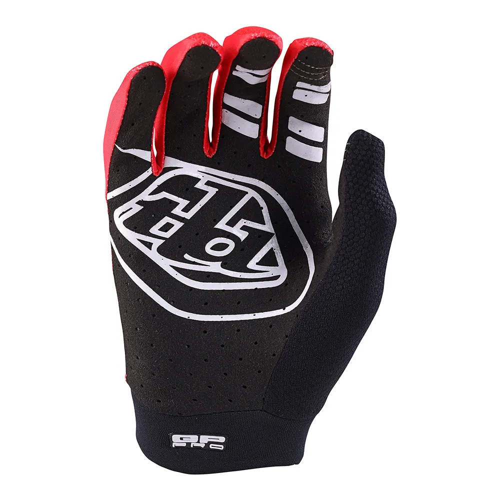 Troy Lee Designs GP Pro Solid guanti moto rossi touch