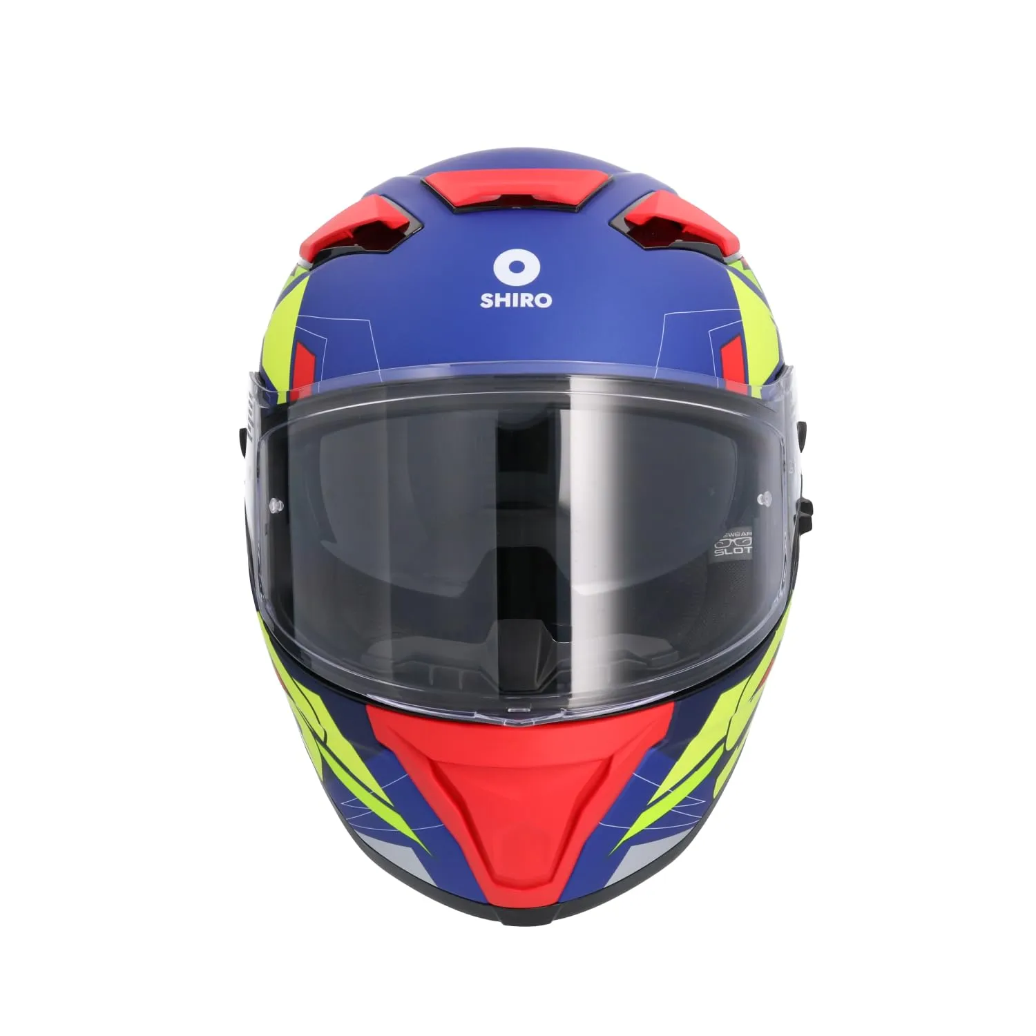 Bi Esse Racing Casco Integrale Blu Scuro Taglia S